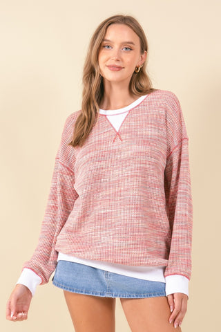 FINAL SALE: Tabitha Knit Long Sleeve Top