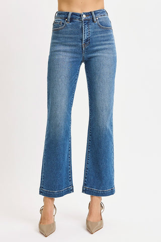 Risen HR Rebel Threads Crop Straight Jeans