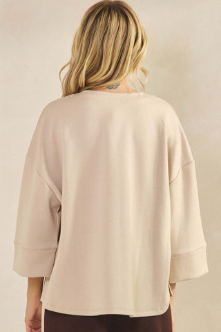 Without Sacrifices Relaxed Fit Top