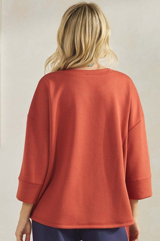 Without Sacrifices Relaxed Fit Top