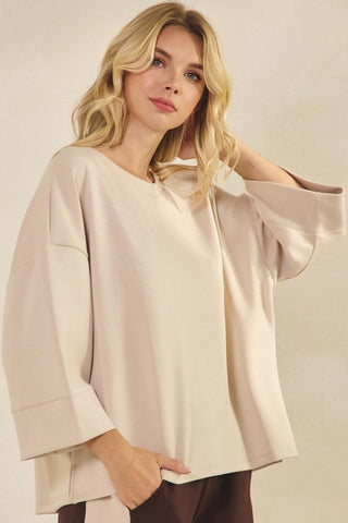 Without Sacrifices Relaxed Fit Top