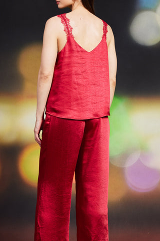 Heartsong Lace Trim Cami Top