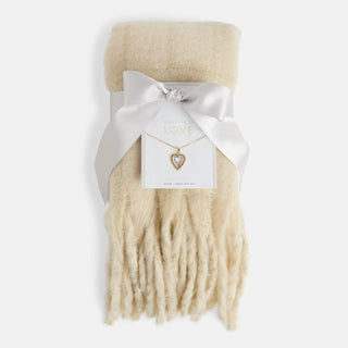 Heartfelt Days Scarf & Necklace Set