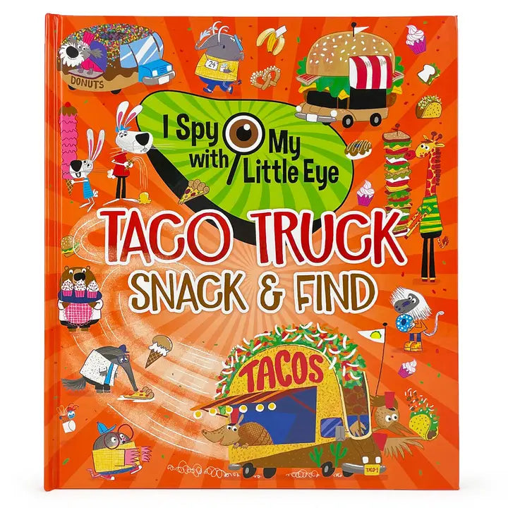 Taco Truck Snack & Find "I SPY" Book