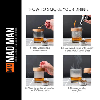 MadMan Whiskey Smoker Set