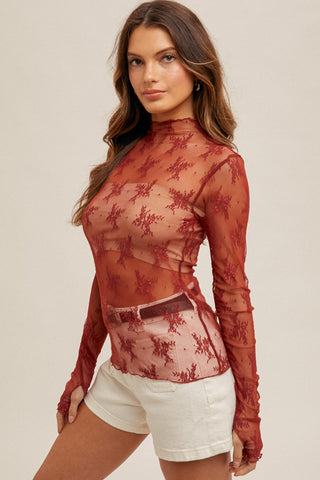Daily Delight Sheer Top