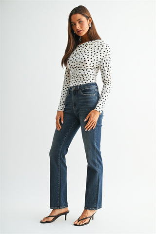 MICA: Super Soft Straight Leg Jean