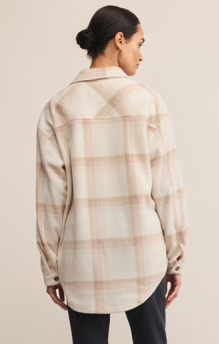Z-Supply Hiker Plaid Fleece Shacket