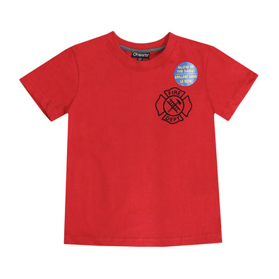 Fire Department Graphic T-Shirt