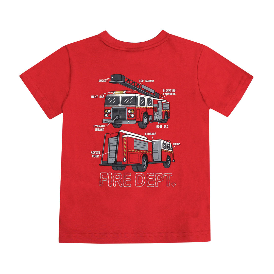 Fire Department Graphic T-Shirt