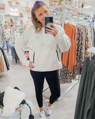 Cozy Polar Fleece Pullover Top