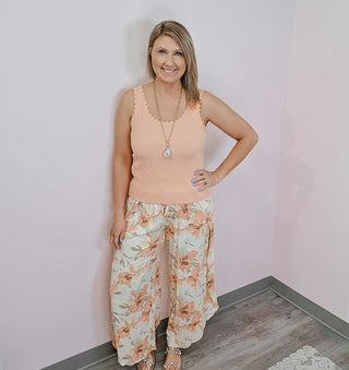 Sunkist Floral Pants