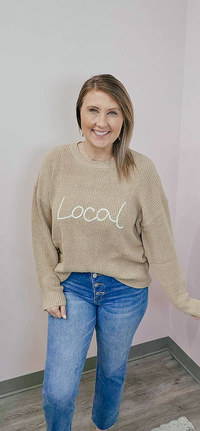 Local Pullover Knit Sweater