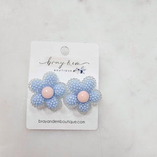 Flower Blossom Stud Earrings