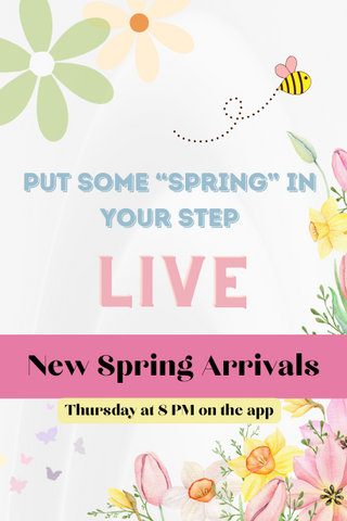 Spring In Your Step LIVE 8pm EST