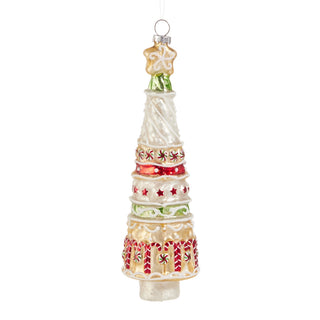 Gingerbread Tree Ornament - 7.5"