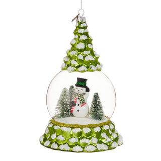 Snowman in the Forest Ornament