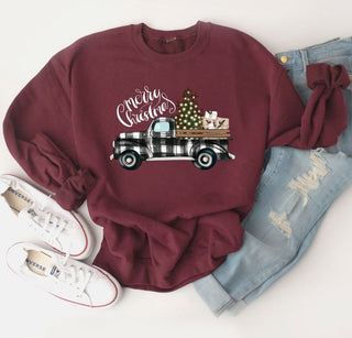 Merry Farm Truck Sweatshirt