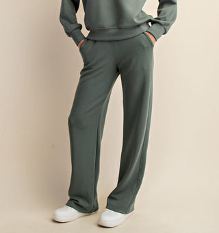 Ensuring Comfort Scuba Straight Pants