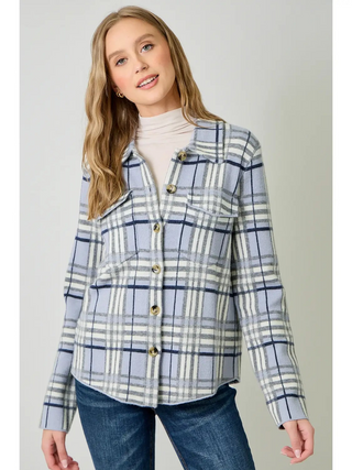 Plaid Trails Shacket