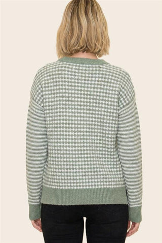 Checkmate Cozy Sweater