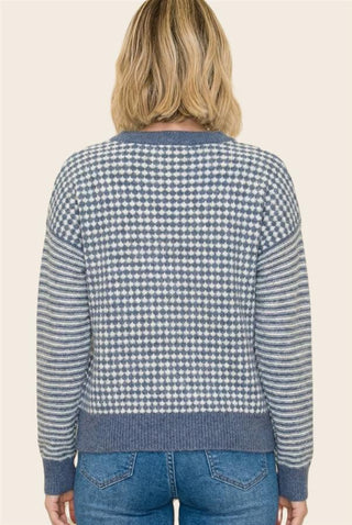 Checkmate Cozy Sweater