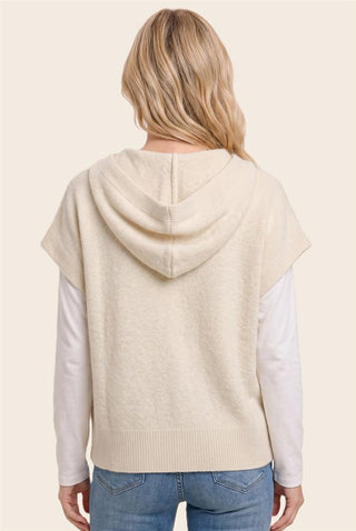 Buttoned Bliss Hoodie Cardigan