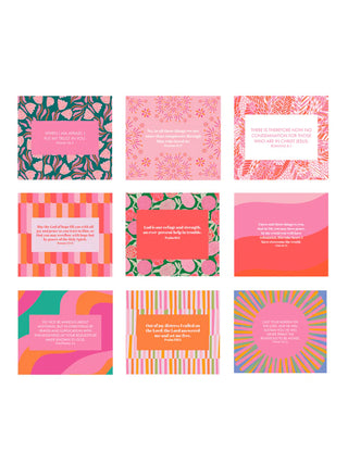 Inspirational Scripture Card Blocks