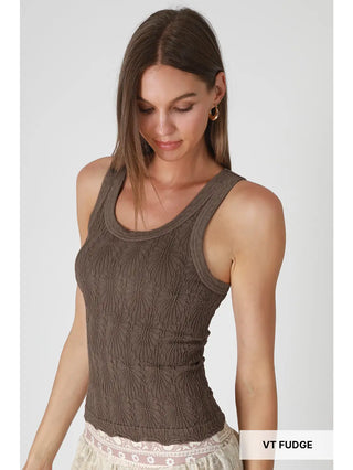 Vintage Reversible Lace Top