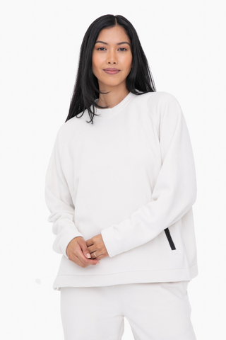 Cozy Polar Fleece Pullover Top