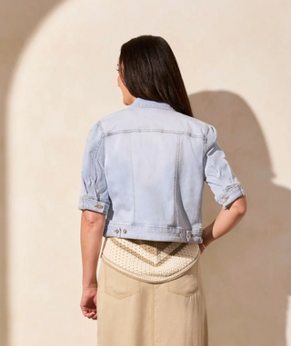 TRIBAL Comfort Stretch Denim Jacket