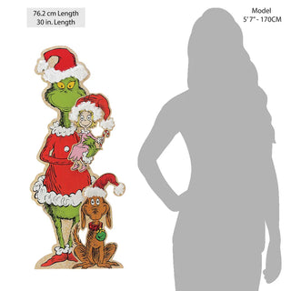 Grinch And Friends Holiday Floor Easel