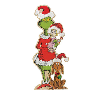 Grinch And Friends Holiday Floor Easel