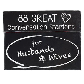 Great Conversation Starters for Husbands & Wives