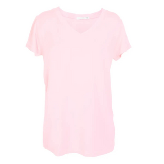 The Blossom Luxe V-Neck T-Shirt