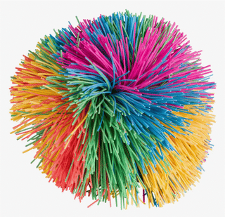 Rainbow Pom Ball