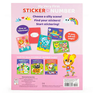 Valentine's Day: My First Sticker By Number Activity Book