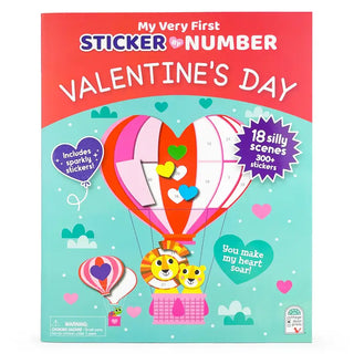 Valentine's Day: My First Sticker By Number Activity Book