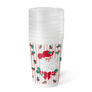 Santa Claus Frost Flex Cup 20oz (Set of 8)