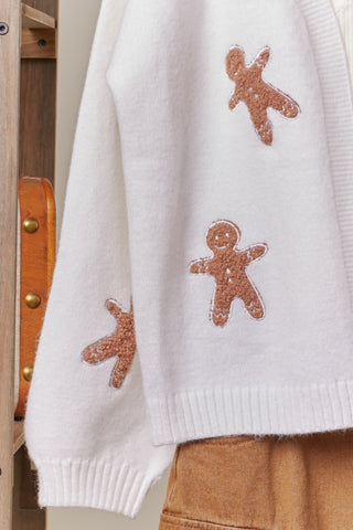 Sugar And Spice Gingerbread Cardigan
