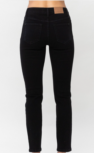 Judy Blue MR Black Slim Fit Jeans