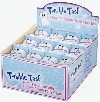 Twinkle Toof, Tooth Fairy Keeper, Glow-in-The-Dark