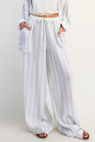 Island In The Sun Wide Leg Pant