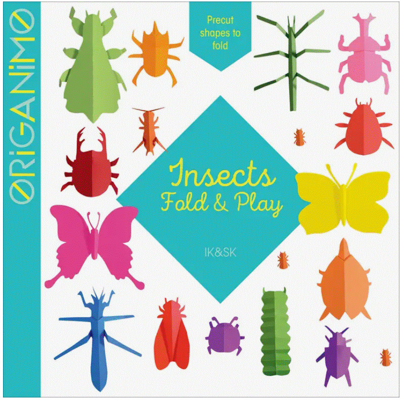 Insects Fold & Play Book