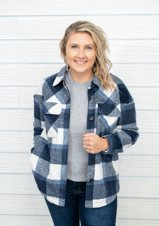 Cozy Moments Plaid Shacket