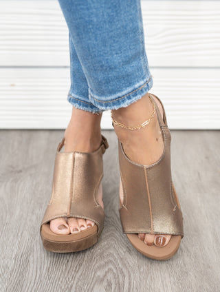 Carley Wedge - Bronze Combo