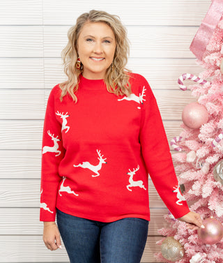 Holiday Dreaming Reindeer Sweater