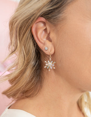 Twist Up Your Holiday Drop Earrings