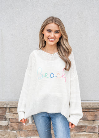 Let's Go To The "Beach" Sweater