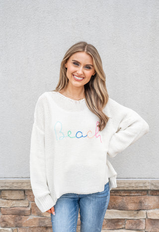 Let's Go To The "Beach" Sweater